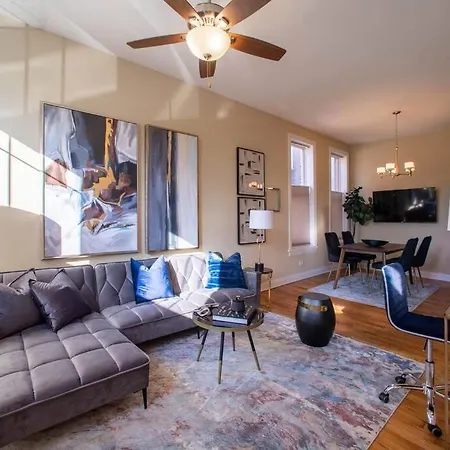 Appartement Getaway In The Heart Of Pilsen Chicago Extérieur photo